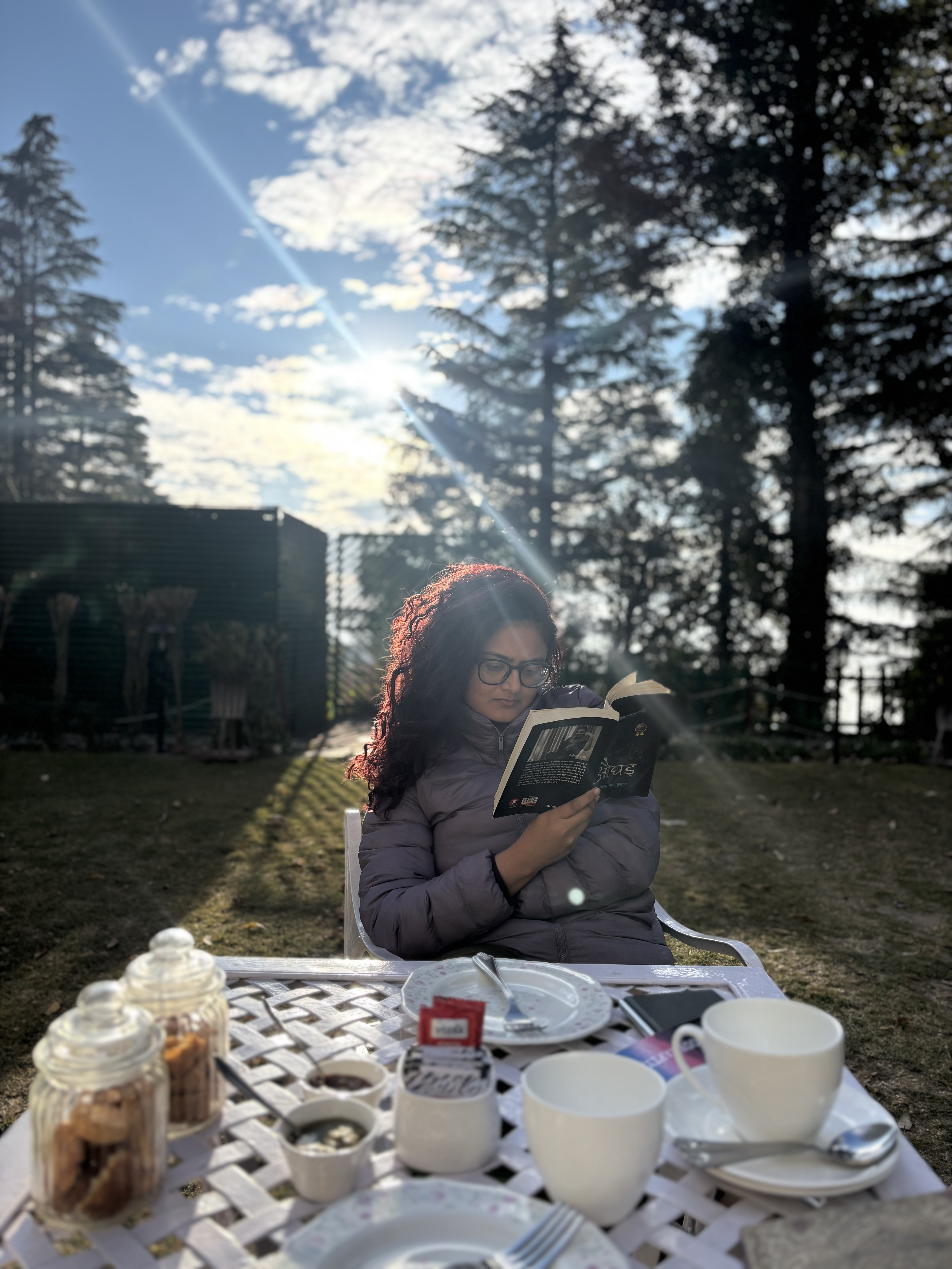 A calm afternoon ritual